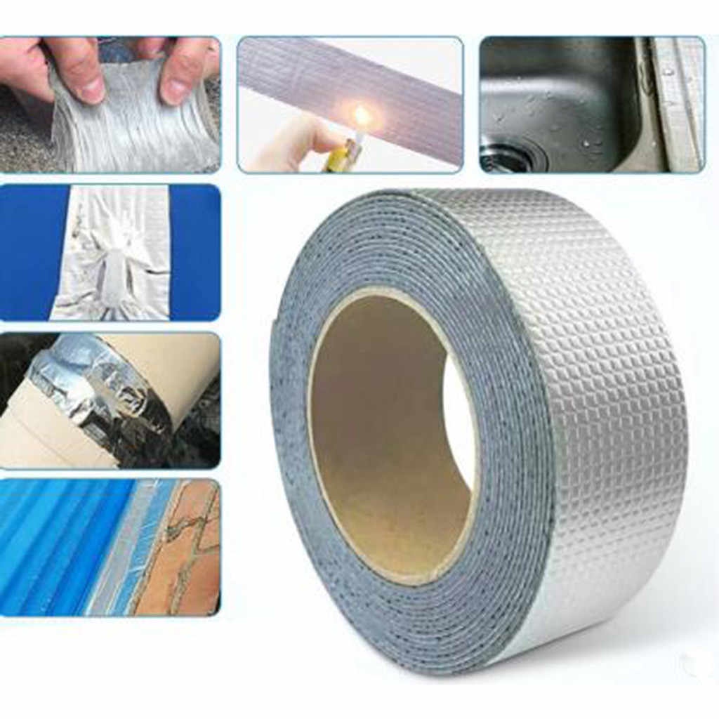 Lakban Anti Bocor Anti Air Aluminium Foil Butyl Waterproof Tape