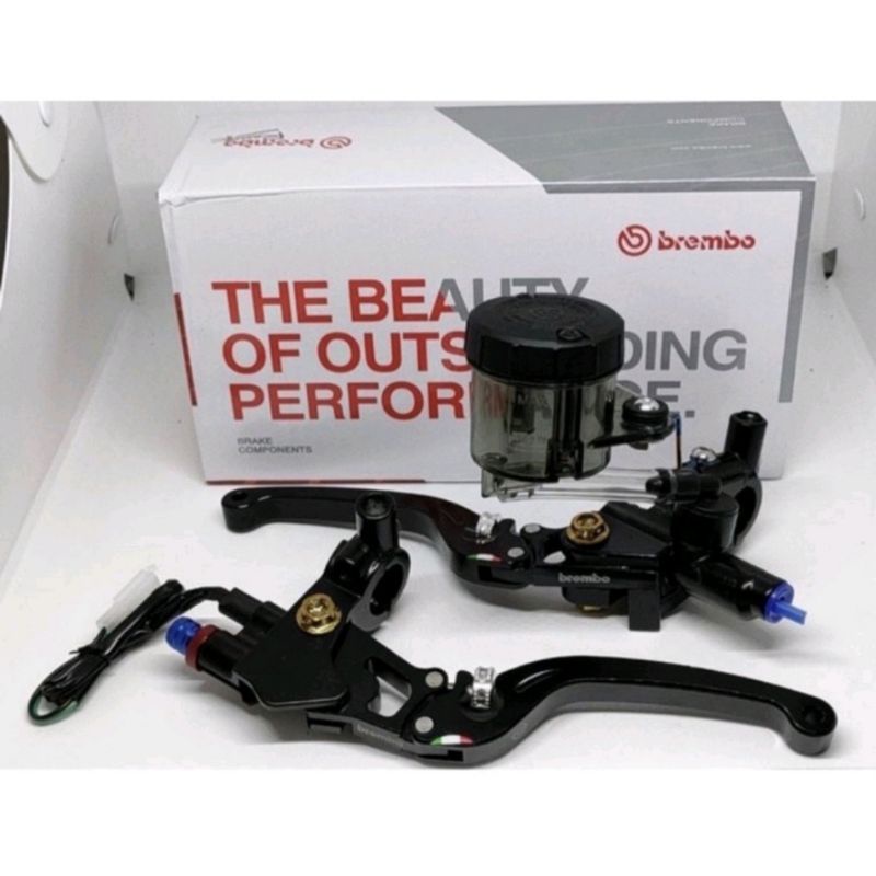 MASTER REM BREMB RADIAL KANAN DAN KIRI PLUS TABUNG BIG RCS 98 BEBEK MATIC MODEL RACING BOY