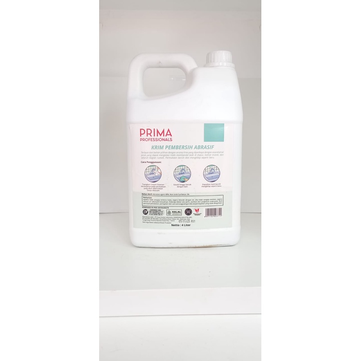 PRIMA Window and Glass Cleaner 4L - Cairan Pembersih kaca 4000ml