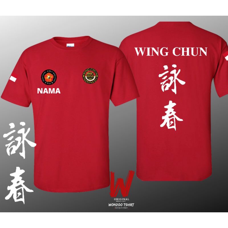 KAOS WING CHUN INDONESIA -PREMIUM QUALITY