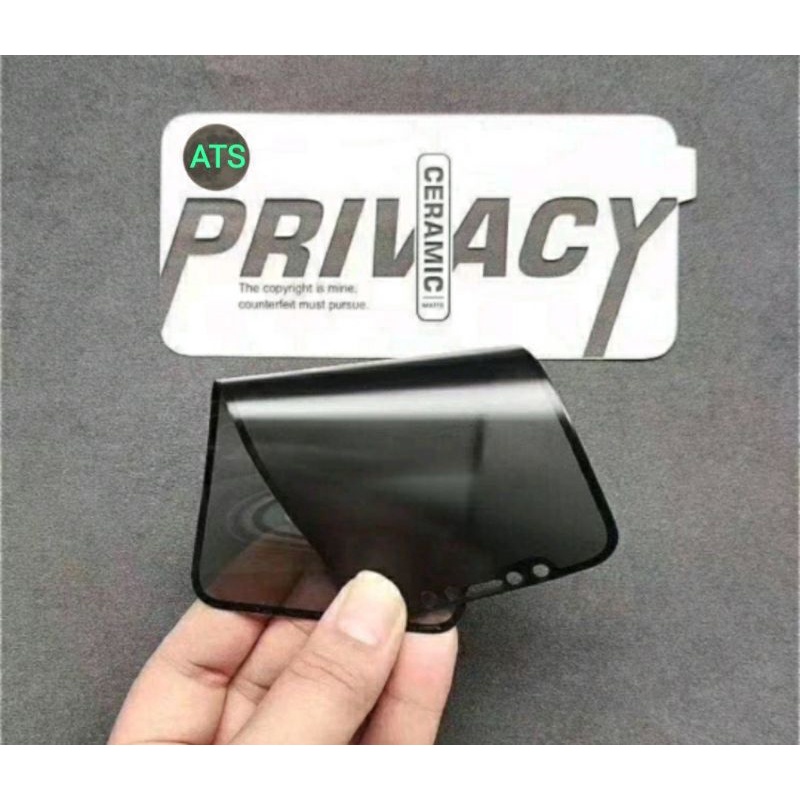 TEMPERED GLASS CERAMIC SPY MATTE FILM IPHONEX/XS/XR/XS MAX/SE 2020/6/6+/7/7+/8/8+/11/11PRO/11PROMAX/12/12PRO/12PROMAX/13/13PRO/13PROMAX/14/14+/14MAX/14PRO MAX