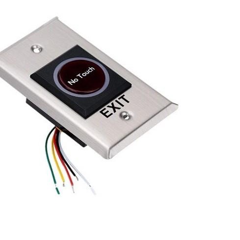 push button no touch/door exit button Stainless