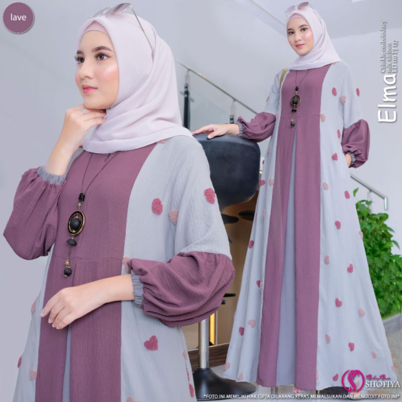 ELMA DRESS CRINGKLE ORIGINAL SHOFIYA GGS