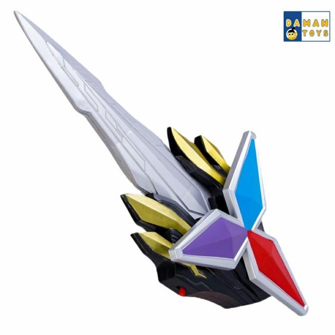 Senjata Ultraman Dx Glitter Blade Trigger pedang mainan ultramen
