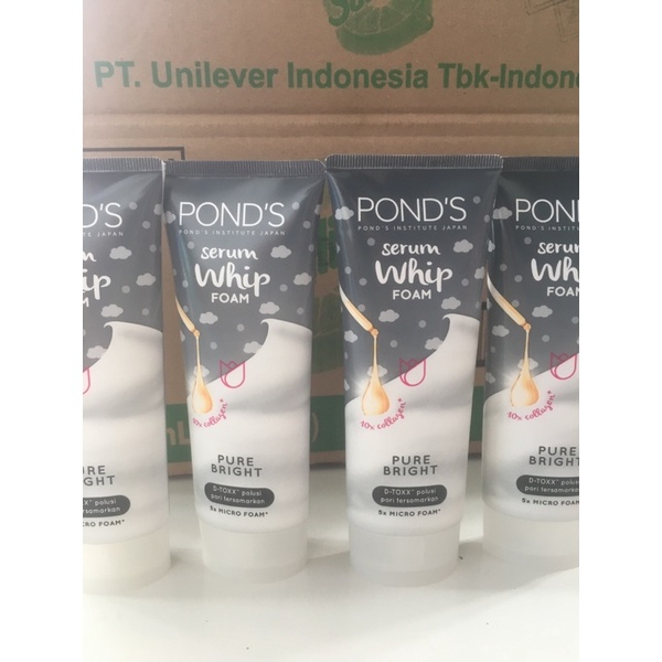 Pond’s facial foam/ pembersih wajah cuci muka ponds 100 gram