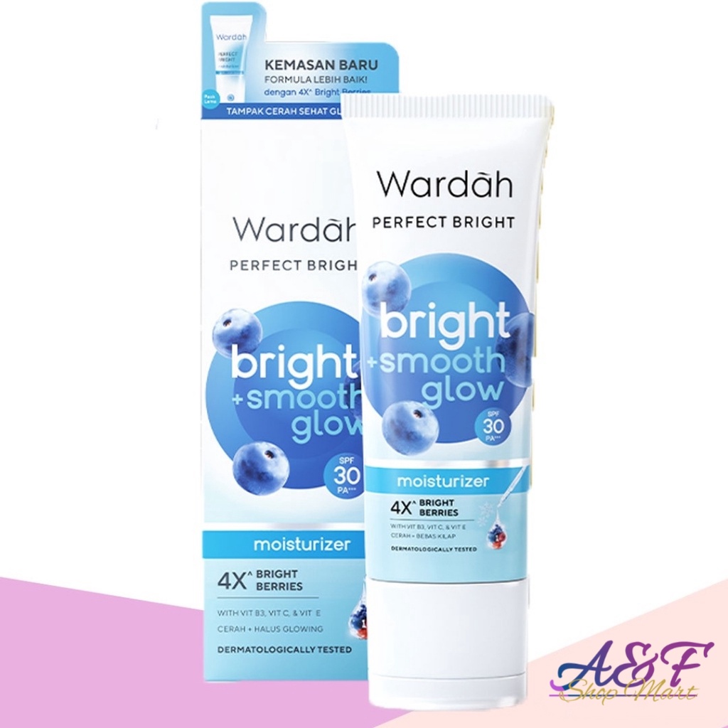 WARDAH Perfect Bright Moisturizer Bright + Smooth Glow Spf30 20ml Original