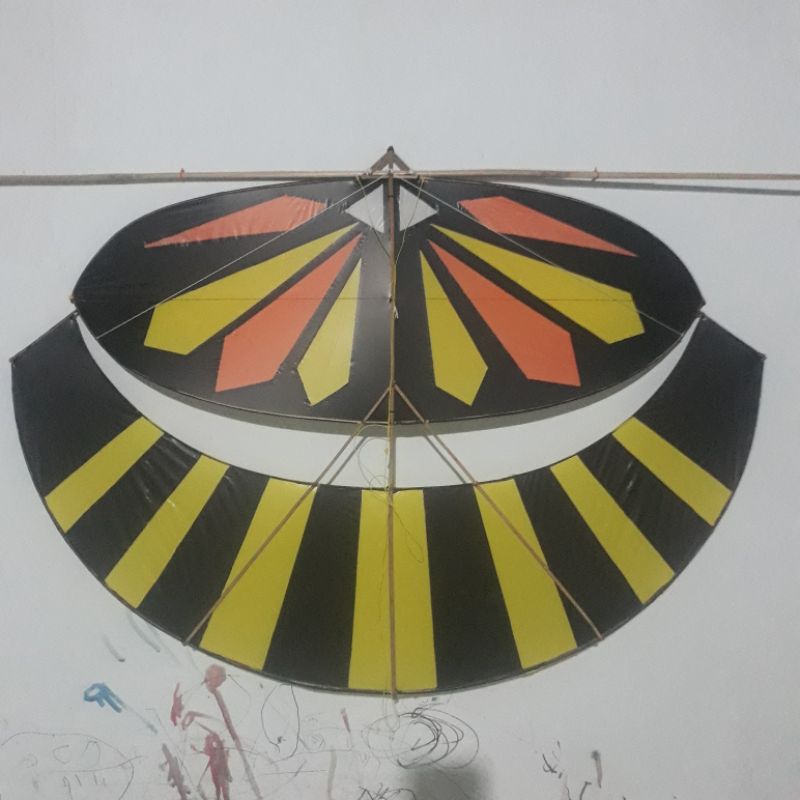layang layang pegon ceper motif
