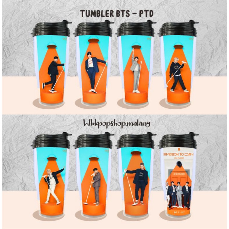 TUMBLER BOTTLE 7FATES VER2 PTD SG2022 BTS X COOKIERUN cUSTOM