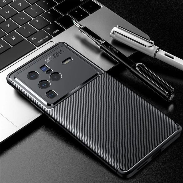 VIVO X80 5G / VIVO X80 PRO 5G COVER SOFTCASE FOCUS CARBON SILIKON SOFT CASE KARBON - X80 PRO