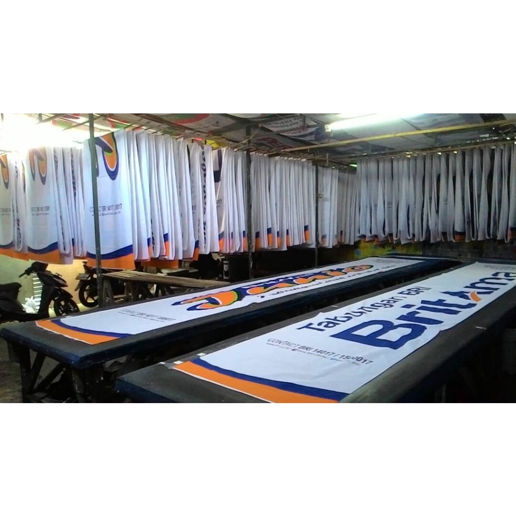 Cetak Umbul umbul Kain Printing Bisa SATUAN MURAH (Custom Design)