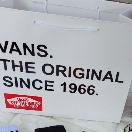 Y31C Paper Bag Tote Bag VANS The Original Since 1966 Best Product
