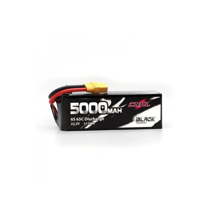 CNHL Black Series 5000mAh 22.2V 6S 65C Lipo Battery