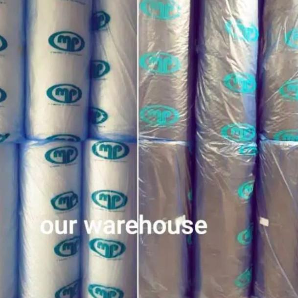 

Bubble Wrap Mulia Pack 1.25 x 50 meter, Bubble Wrapping Plastik Biru - Hitam