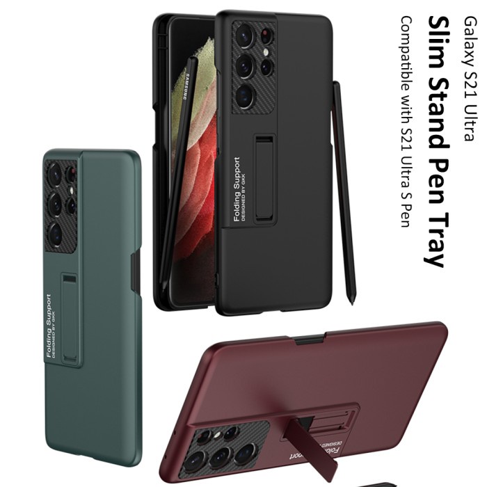 Hard Samsung Galaxy S22 S22 Plus S22 Ultra Gkk Kick Stand Case