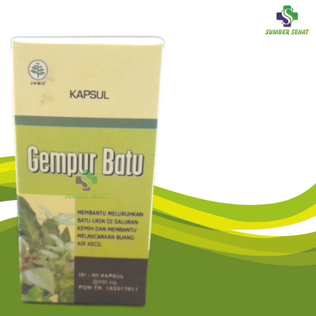 GEMPUR BATU BOTOL 60 KAPSUL