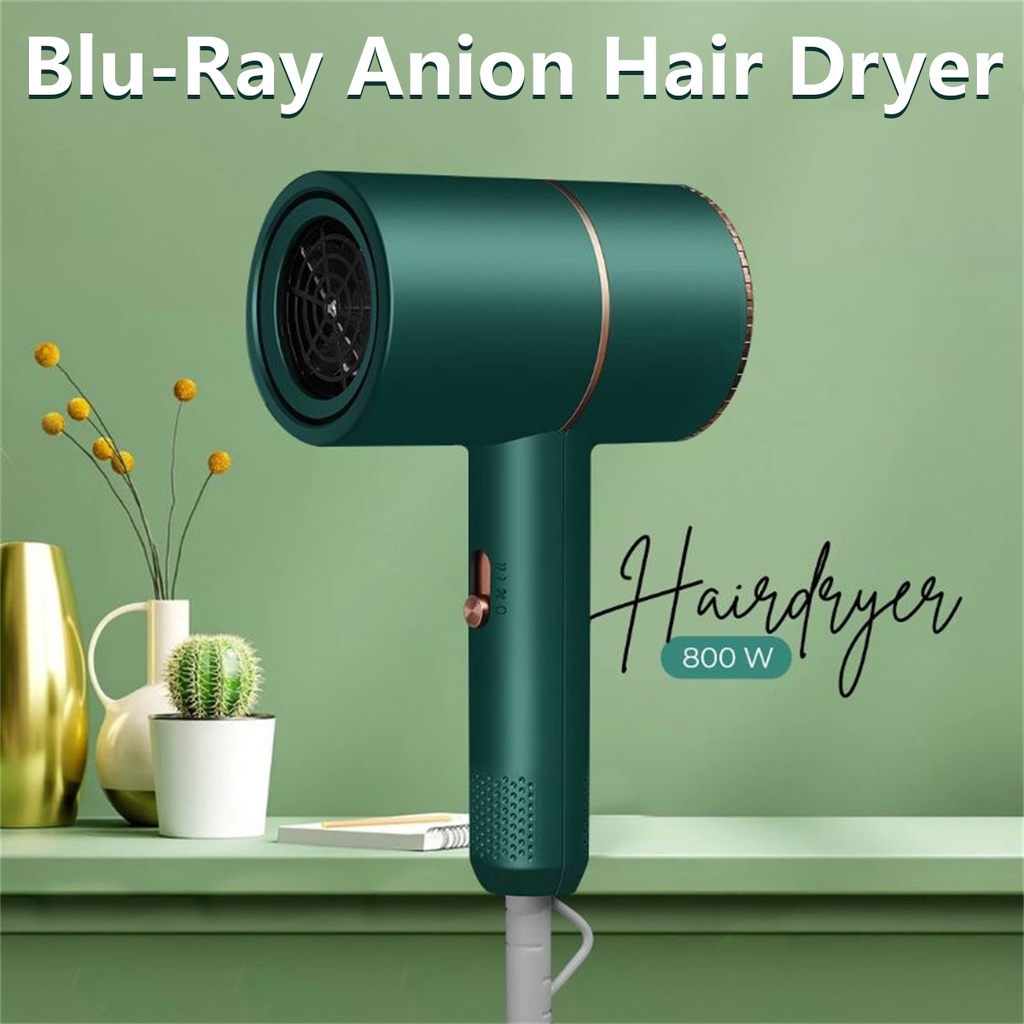 COD Profesional Beauty Salon Haircare Blu-Ray Cahaya Pengering Rambut Anion Hair Dryer
