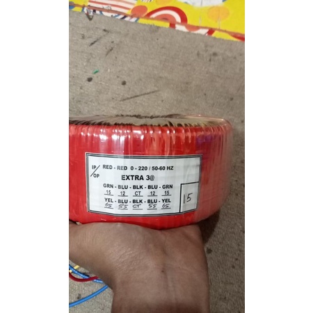 trafo teroid balap 15@ CT 55,65 tembaga helenik