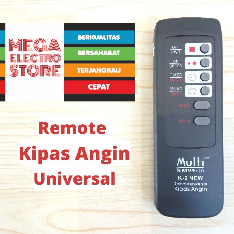 Remot kipas angin - Maspion Miyako Cosmos KDK - D1