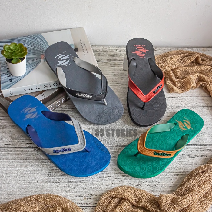 PAKET ISI 2 Sandal Jepit Sun Swallow Kuta Khusus Size 10
