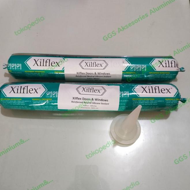 

Lem Silicone Sealent Sosis Xilflex Netral - Hitam