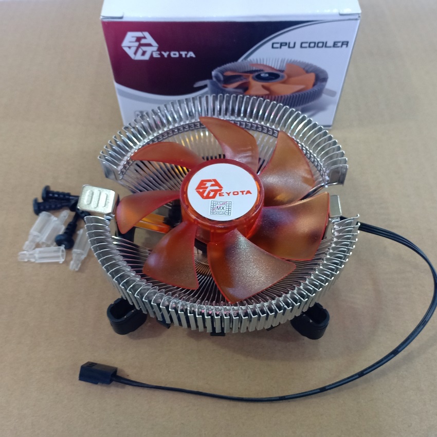 Eyota Fan Processor Combo LGA775 LGA1156
