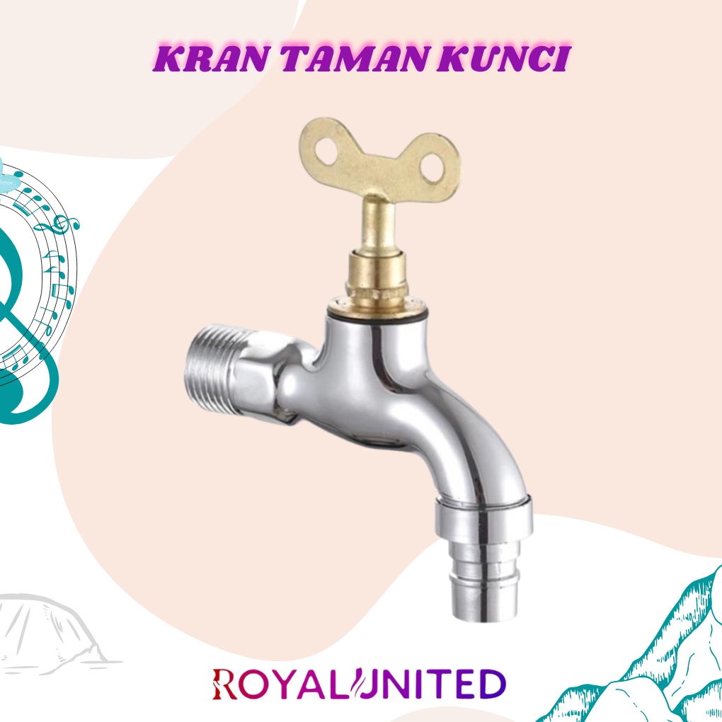 Kran Taman Keran Air Taman Bisa Dikunci Tembok Garden Faucet Kunci Best Quality