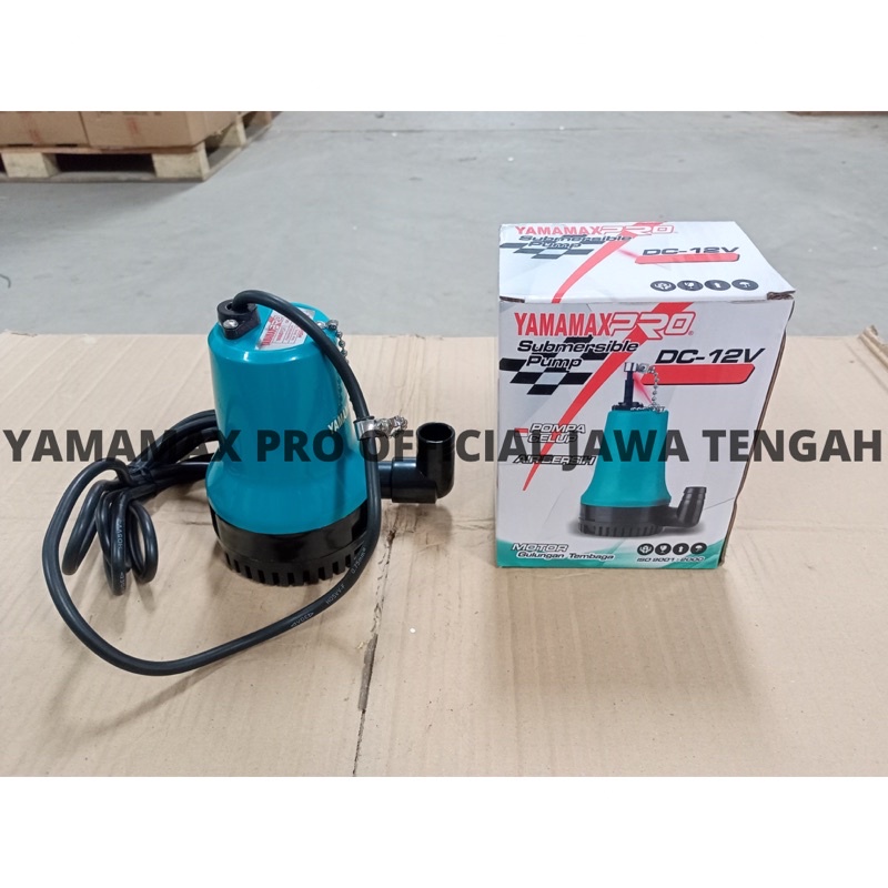 POMPA CELUP / POMPA SUBMERSIBLE AIR BERSIH DC 12 V YAMAMAX PRO