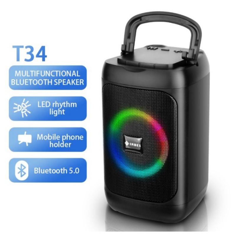 Speaker Bluetooth Inbex Led