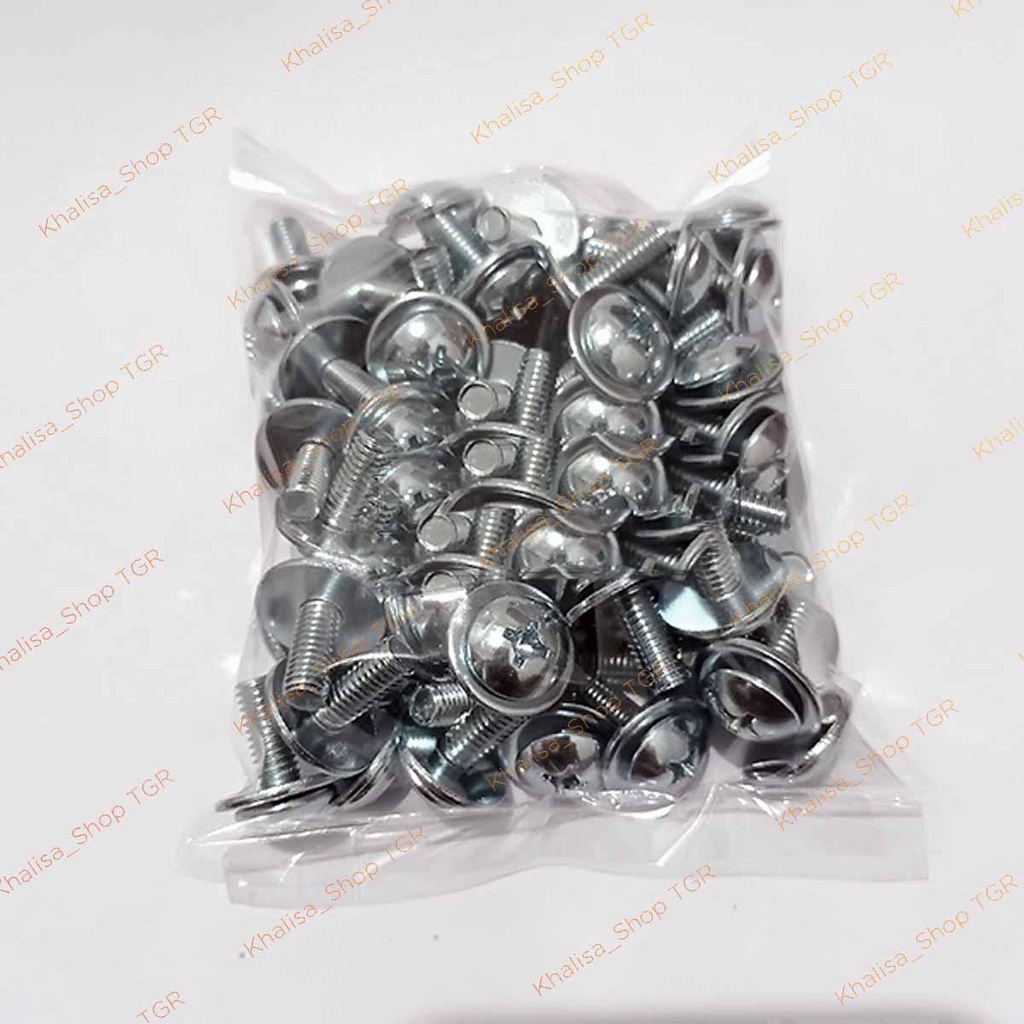 1 Pak Baut Body Suzuki / Baut Body Motor Suzuki M6X16