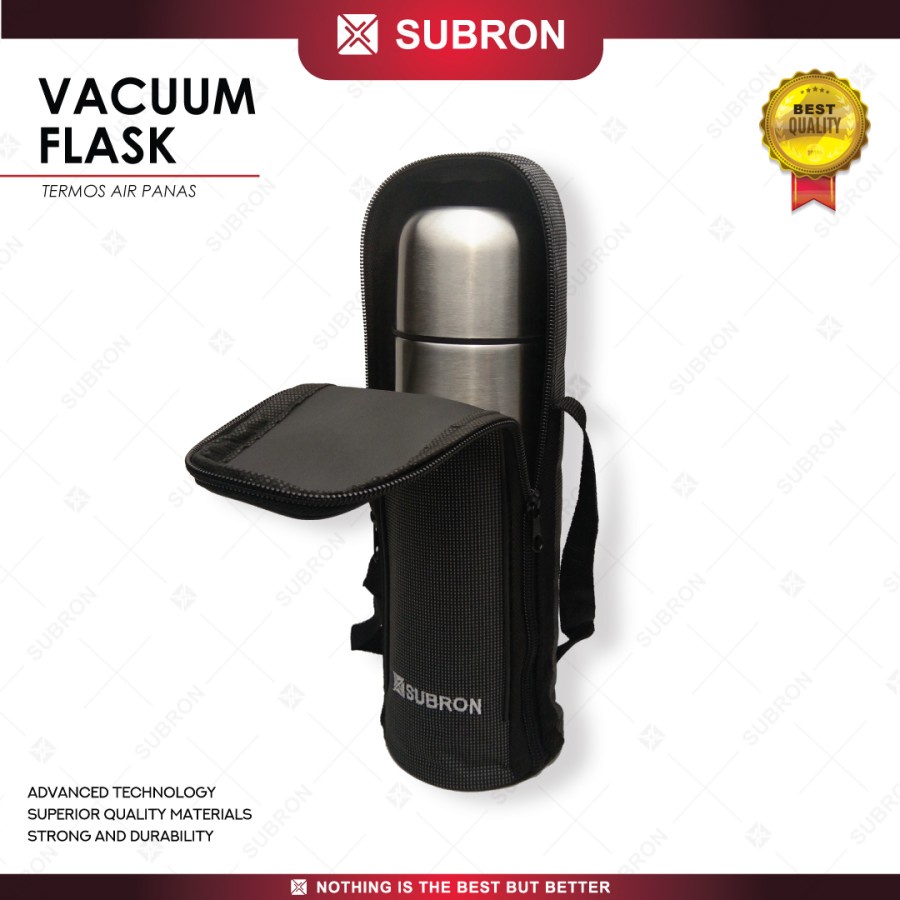 Vacuum Flask Termos Air Panas 750ML / 1000ML Stainless - SUBRON