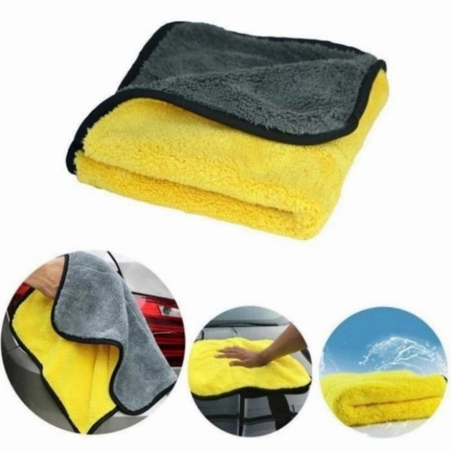 HS KAIN LAP MOBIL MICROFIBER KAIN LAP MOTOR DAPUR CAR WASH TOWEL