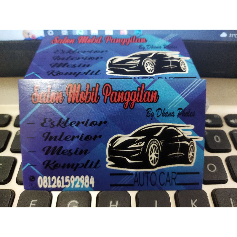 

Kartu nama bahan Art paper