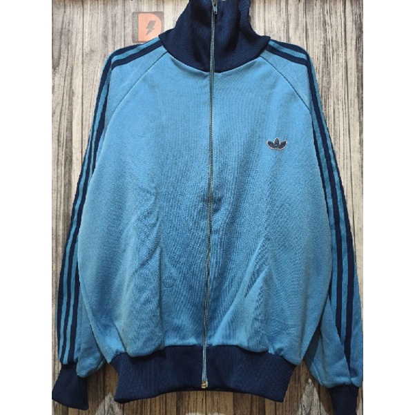 Tracktop adidas descente vintage blue