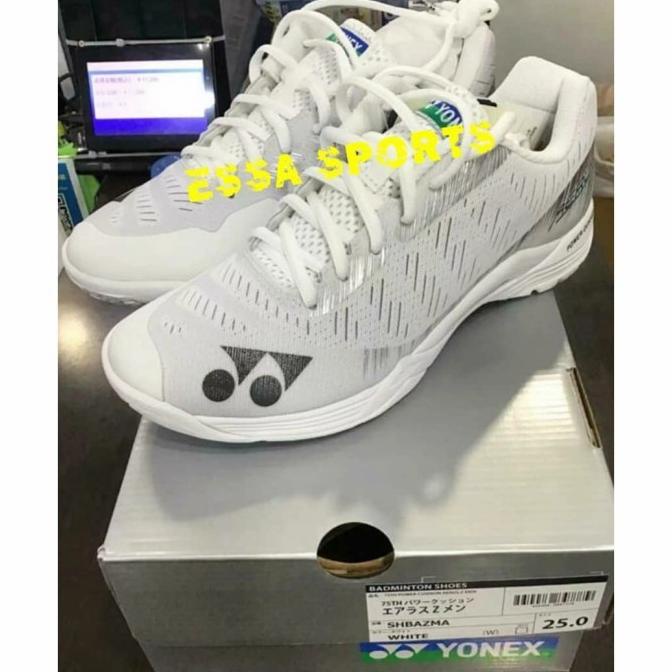 SEPATU YONEX AERUS Z WHITE 75TH ANNIVERSARY LIMITED EDITION JP CODE
