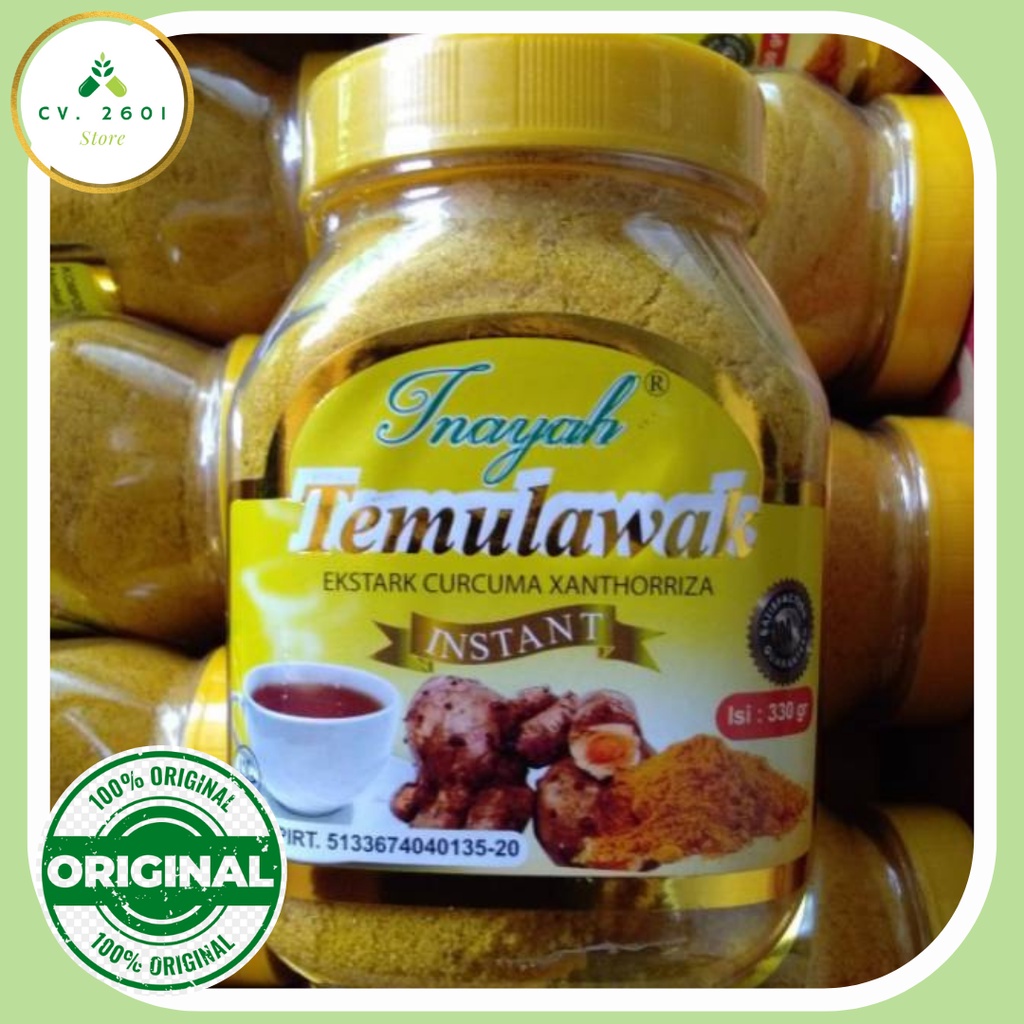 

Minuman Temulawak Bubuk toples inayah 350gr