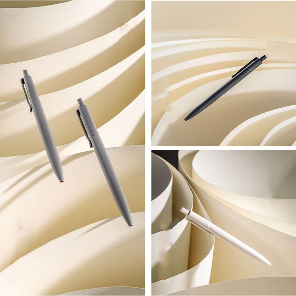 R-flower 5PCS/Set Press Pena Netral Kualitas Tinggi Perlengkapan Kantor Sekolah Alat Tulis 0.5mm Gel Pen