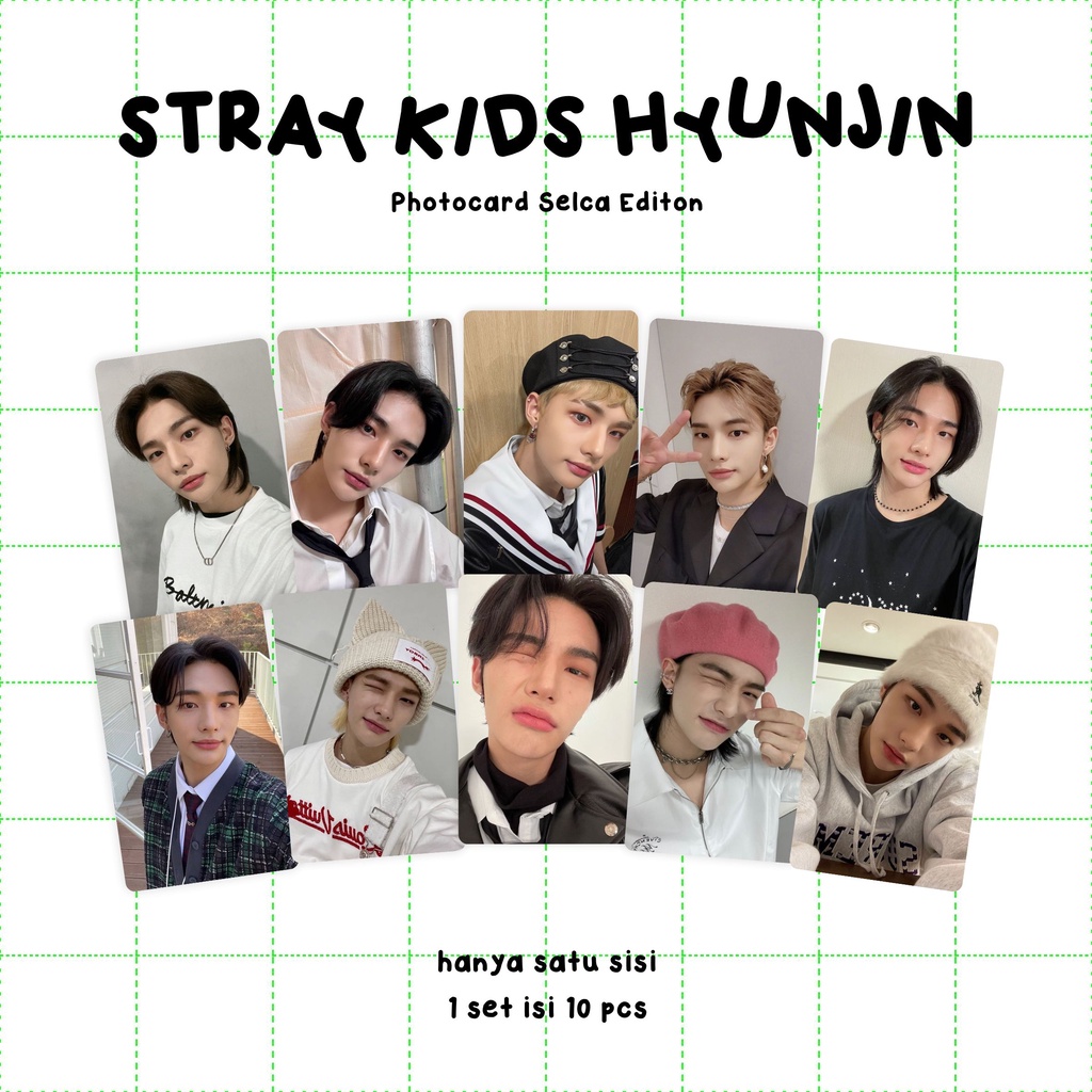 [SET] Photocard Stray kids Selca Edition