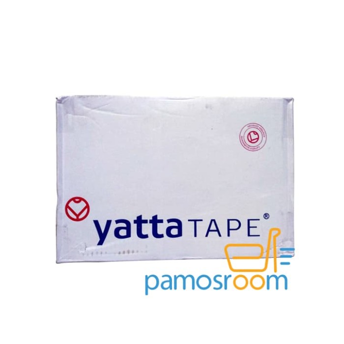 

Tape Lakban Yatta 2Inch 48Mm (90Yard) Per Duss Bening Dan Coklat Spek Daima
