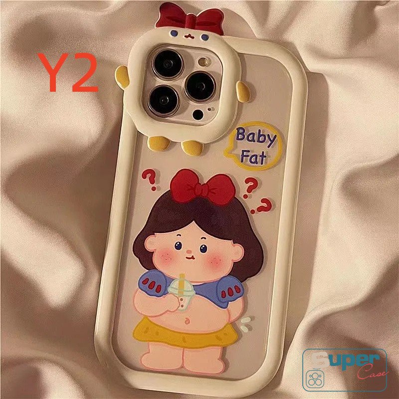 Samsung A04s A04 A14 A04E A12 A23 A13 A21s A32 A03s A73 A53 A03 A52 A51 A52s A53 A50s A50 A22 A71 A30s A11 A31 A33 A02s 3D Bow Monster Lensa Sweet Disney Princess Mermaid Soft Case