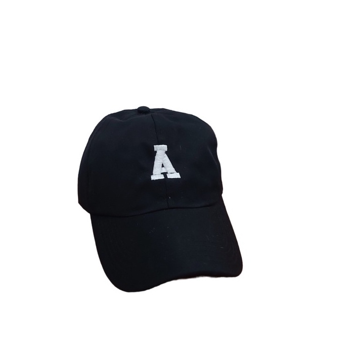 Topi Alphabet / Topi Bordir Alphabet Ring Besi Unisex Remaja Dewasa