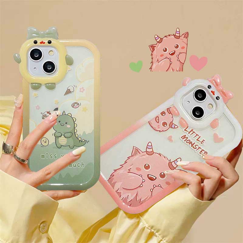 Casing Silikon OPPO A57 2022 A15 A16 A16K A54 A53 A12 A5S A7 A3S A11k A31 A52 A92 A94 A93 A37 F9 A1K Reno 5 A76 A96 Motif Dinosaurus Dx