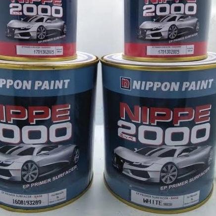 CAT MINYAK DASAR (EPOXY PRIMER SURFACER) NIPPE 2000 - White