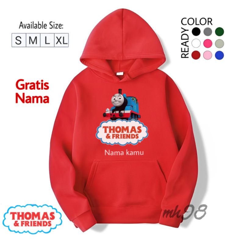 Hoodie thomas/Sweater thomas/Jaket thomas and friends/Thomas and friends/ Sweater Hoodie Jeket Anak 