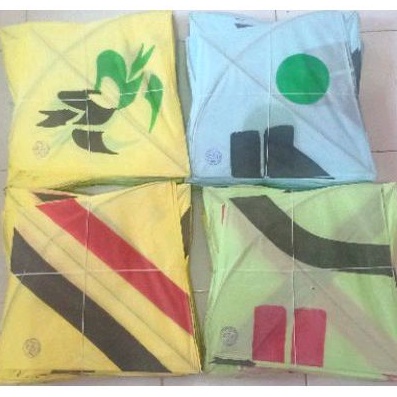 isi 50pcs Layangan Cap CK cangklong Sukabumi mainan tradisional layang layang