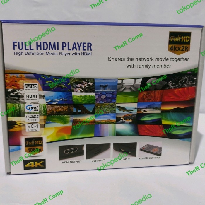 Media Player Hdmi Media Player Full Hd 1080P
