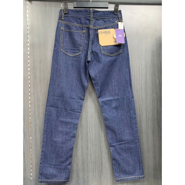 Emba ;- celana jeans Reguler garment wash, keren dipakai jalan kemana-mana, Ramayana ciplaz Depok