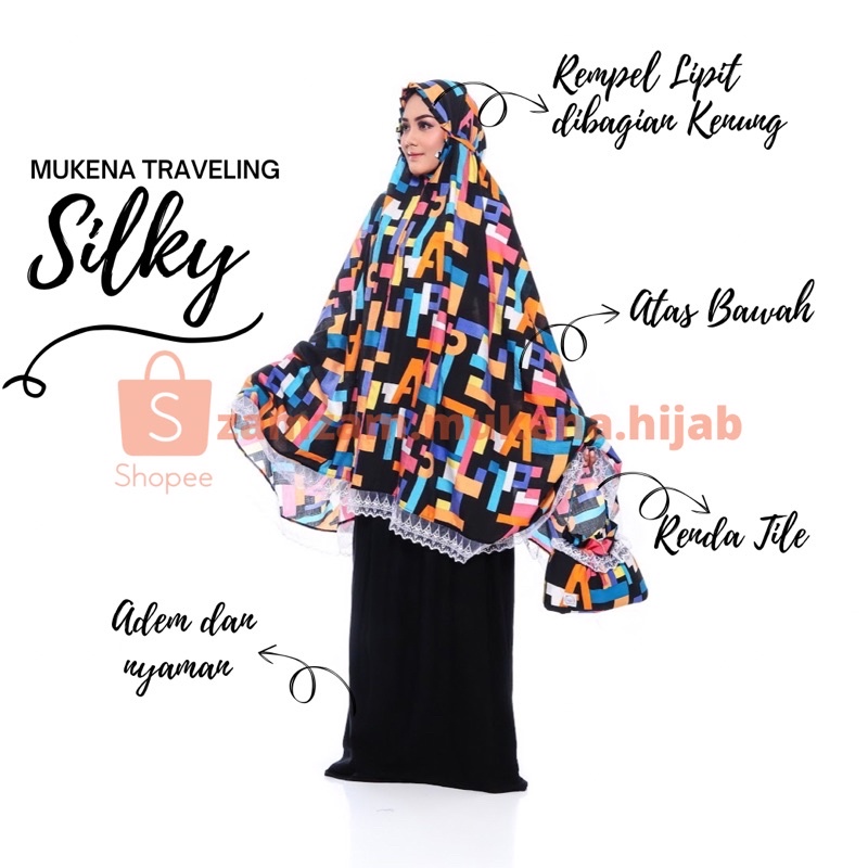 Zamzam Mukena Traveling Silky | Travelling