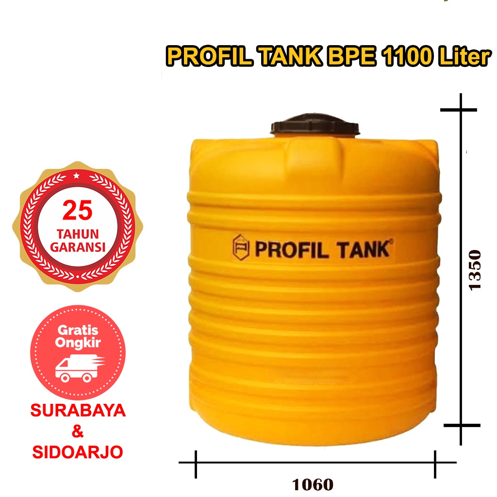 Tandon Air Profil Tank BPE 1100 Liter