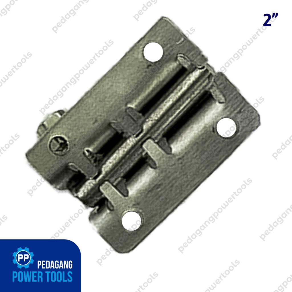 KTP GRENDEL 2&quot; PUTIH SELOT KUNCI JENDELA PINTU KAMAR MANDI STAINLESS