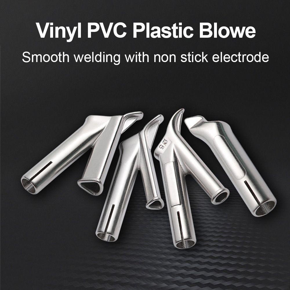 Nanas Vinyl PVC Plastic Blowe Tahan Panas Solder Las Alat Perbaikan Las Blower Pengering Rambut Hot Air Torch Head Welding Tool